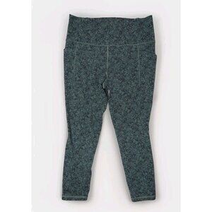 Athleta Salutation Stash Pocket II 7/8‎ Tight Women's Size M Blue Leggings